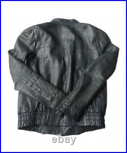 AMERICAN RETRO 620 Blouson veste perfecto cuir NEUF ETIK BNWT Leather jacket 40