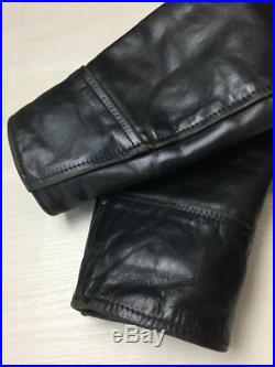 Aero Leather Co Authentique Cuir de Cheval Cuir Veste Blouson Taille 36 Utilisé