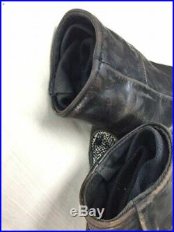Aero Leather Co Authentique Cuir de Cheval Cuir Veste Blouson Taille 36 Utilisé