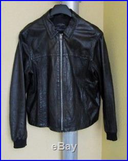 All Saints Veste Blouson Cuir noir XL Black leather Jacket