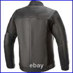 Alpinestars Topanga Cuir Classique Veste Moto Noir