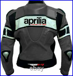 Aprilia Neu Costume En Cuir Moto Veste En Cuir Motards courses Pantalon Leather