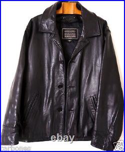 Authentique belle Veste en Cuir OAKWOOD blouson neuf XL noir homme perfecto new