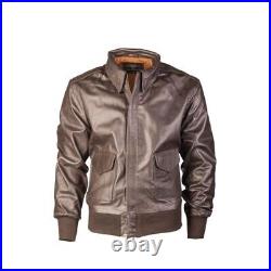 BLOUSON CUIR US TYPE A2 (miltec)