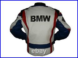 BMW Motorrad Veste en Cuir de Moto Veste de Motard en Cuir Veste en Cuir Motard