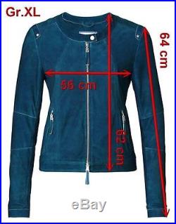 BOGNER Jeans Ellen VESTE EN CUIR POUR FEMME / blouson, Taille S, M, L, XL WOW
