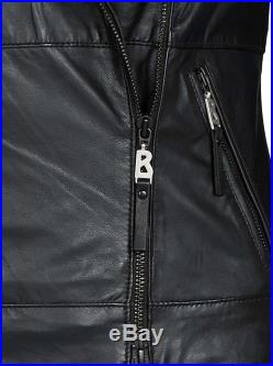 BOGNER Jeans GILDA Veste en cuir/Blouson motard, Gr. S NEUF (6043 400)