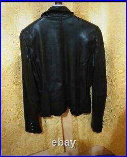 Blouson IKKS cuir Agneau Taille M