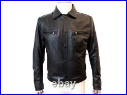 Blouson Matchless New Pilot 48 M En Cuir Noir Black Leather Coat Jacket 989