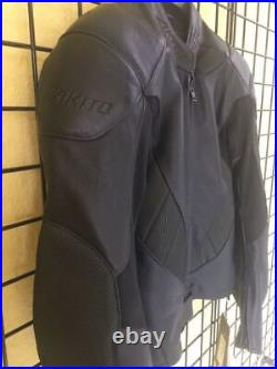 Blouson Moto Veste en Cuir Hommes Akito Taille 48