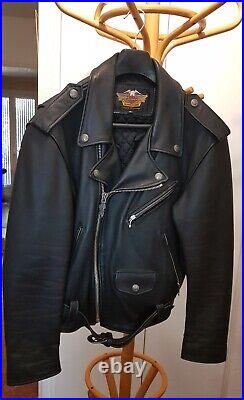 Blouson Perfecto Harley-Davidson en cuir XL Rare/Collector