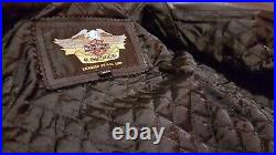 Blouson Perfecto Harley-Davidson en cuir XL Rare/Collector