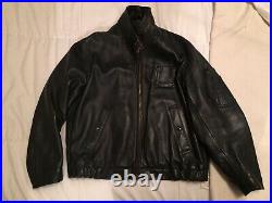 Blouson Pn S M Vol Cuir Pilote Old Jacket Armee Leather Flight Alto 1991