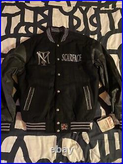 Blouson Teddy Jacket Vintage Collector Rare JH Design Scarface Tony Montana Neuf