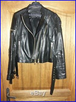 Blouson Veste Cuir Jc Jitrois Taille L/40 /giacca/chaqueta/jacket Leather