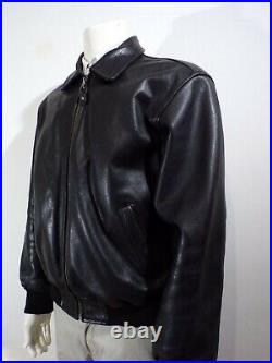 Blouson/Veste Homme Cuir de Vachette T XL Bomber