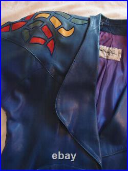 Blouson Vintage Cuir Jc Jitrois Taille L/42 /giacca/chaqueta/jacket Leather