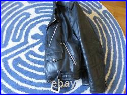 Blouson américain vintage US 50's Leather Jacket 1950 Horsehide Perfecto
