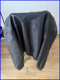 Blouson cuir Chevignon vintage XXL