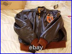 Blouson cuir aviateur