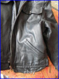 Blouson cuir avirex vintage homme