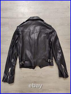 Blouson cuir femme Saint Laurent