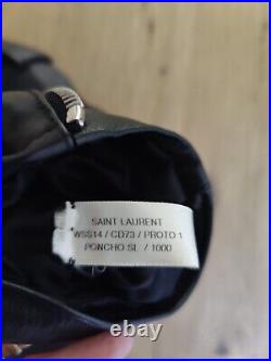 Blouson cuir femme Saint Laurent