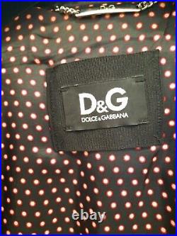 Blouson cuir homme D&G Dolce E Gabbana