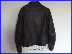 Blouson en cuir Segura de moto M cintré noir veste manteau protections mixte