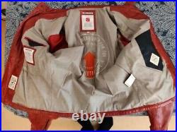 Blouson en cuir d'agneau Redskins (taille M)