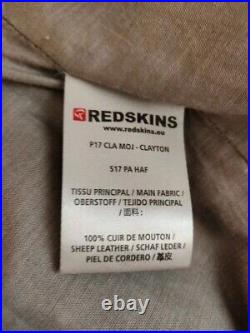 Blouson en cuir d'agneau Redskins (taille M)