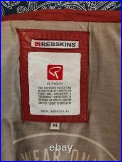 Blouson en cuir d'agneau Redskins (taille M)