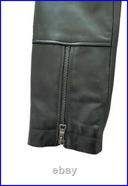 Blouson en vrai cuir, veritable pour les hommes, Leather Jacket for M'en 2021