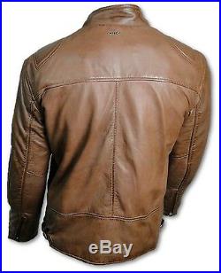 Blouson moto, veste, cuir, moto, veste en cuir Atrox at-839 gr. M 2XL