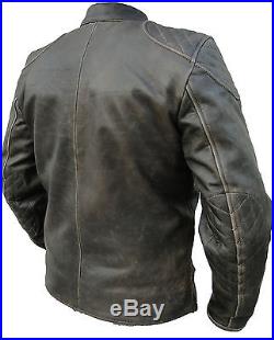 Blouson moto, veste, cuir, moto, veste en cuir sd506 gr. L