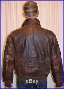 Blouson moto veste homme HARLEY DAVIDSON cuir marron taille L