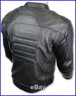 Blouson moto, veste, moto, veste en cuir Atrox nf1112 gr. XL