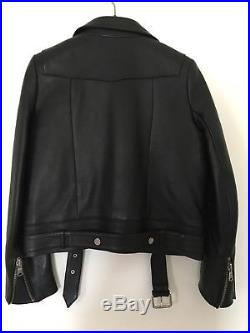Blouson perfecto Cuir THE KOOPLES veste T. 0 / XS / 34-36 Leather Jacket