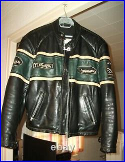 Blouson veste cuir moto helstons XL en parfait état
