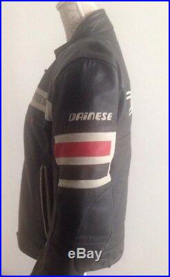 Dainese legendary blouson veste homme cuir moto T50 doub + protect amovibles