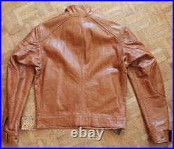 NWT BELSTAFF Lion Blouson mens leather motorcycle jacket 40 / XS Gold Label