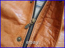 NWT BELSTAFF Lion Blouson mens leather motorcycle jacket size 40 / XS Gold Label