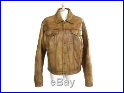 Neuf Blouson Belstaff Black Prince 50 L Cuir Marron Veste Leather Jacket 1200