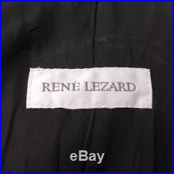René Lezard Veste en cuir gr. De 38 noir Femmes blouson motard