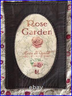 Rose Garden- Blouson Perfecto en cuir D'agneau. Taille -M