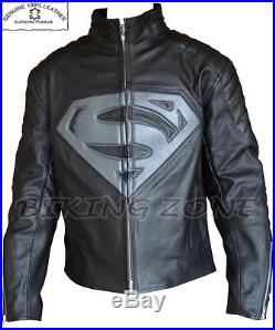 Superman Style Ce Armure Hommes Moto / Veste Cuir Moto