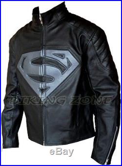 Superman Style Ce Armure Hommes Moto / Veste Cuir Moto