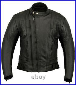 US20 Hommes Cuir Veste Moto 40 M