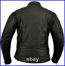 US20 Hommes Cuir Veste Moto 40 M