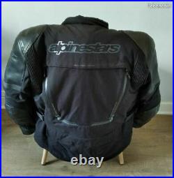 Veste Airbag Moto Alpinestars Taille M Cuir et Textile